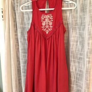 Hollister floral lace dress